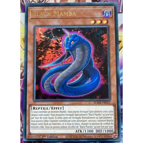 Yu Gi Oh Blmr Fr019 Black Mamba Ultra Rare