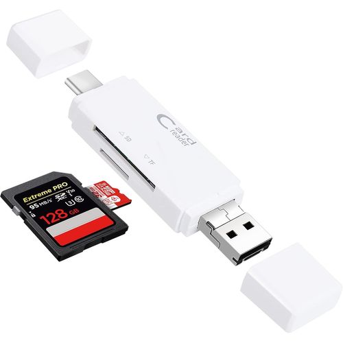 TIANYI-Lecteur Carte SD/Micro SD, Lecteur de Carte SD USB C/USB 2.0, USB C Lecteur de Carte Mémoire OTG USB 2.0 Adaptateur Compatible avec iPad Pro MacBook Pro et Plus