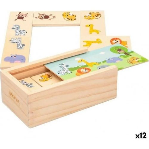 Nc Domino Woomax Animaux (12 Unités)