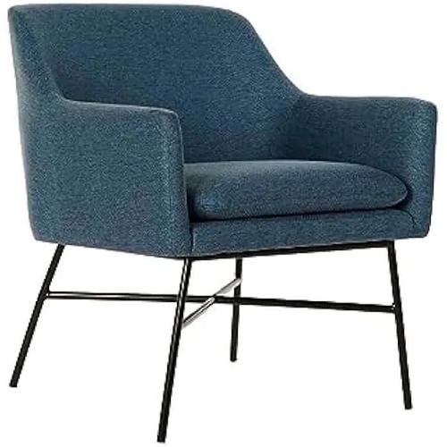 Fauteuil - Dkd Home Decor - Métal - Noir - 1 Place - Avec Accoudoirs