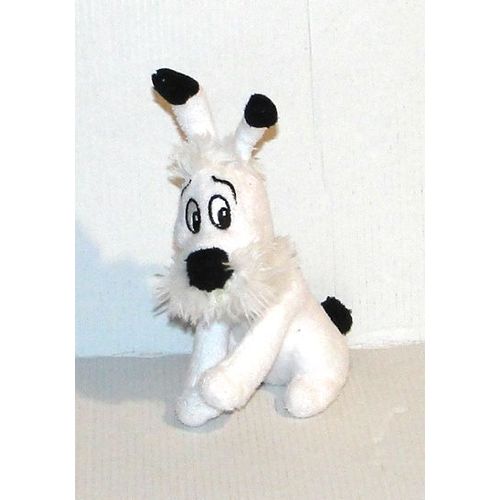 Peluche Idefix Assis Porte Cles Le Chien Asterix Et Obelix