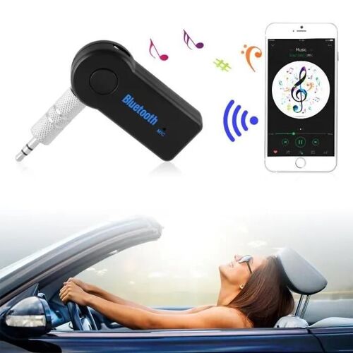 XCSOURCE Mini Récepteur Bluetooth Voiture Kits Mains Libres sans fil Adaptateur prise 3,5 mm Musique pour la Maison-Système Audio