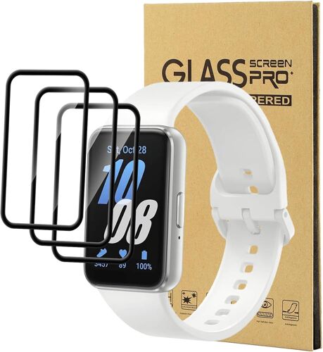 KAL-3 Pièces Protection Écran Pour Samsung Galaxy Fit 3, 3D Couverture Complète Anti Rayures, Sans Bulles, Hd Transparent Flexible Protection D'Écran Souple Pour Galaxy Fit 3