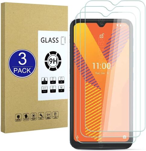 KAL-[3 Pièces Compatible Avec Le Protecteur D'Écran Wiko Y62,Film De Protection 2.5D[Dureté 9H,Installation Facile,Incassable] Qualité Supérieure Film En Verre Trempé