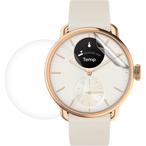 Kalanka-3x Protection Écran Compatible Avec Withings Scanwatch 2 38mm - Set De Film Plastique Transparent Pour Fitness Tracker