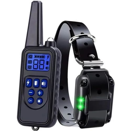 Collier De Dressage Pour Chien, Collier Dressage Chien Rechargeable Collier Electrique Pour Chien Scope 800 Mètres