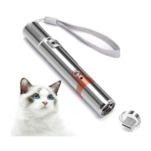 Jouet Pour Chats - Non Spécifié - Pointeur Led 7 En 1 - Rechargeable Usb - Design Léger - Utilisation Intérieure
