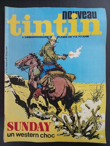 Revue Le Journal De Tintin Nouvelle Série N° 111