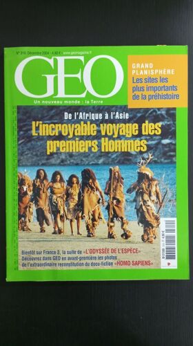 Revue Géo Magazine N° 310