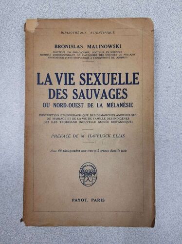La Vie Sexuelle Des Sauvages Du Nord-Ouest De La Mélanésie