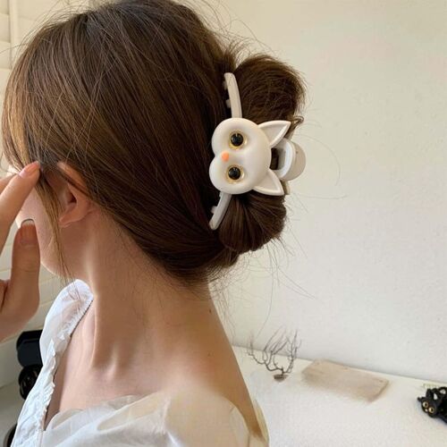 Kal-Grande Pince À Cheveux Pour Femmes Filles Motif De Chat Mignon Pince À Cheveux Barrettes Fantaisie Pinces À Cheveux Accessoires Pour Cheveux Épais Cheveux Fins 