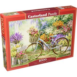 KASFL-C-103898 Scie Sauteuse 1000 Pièces-Le Mart Des Fleurs,Multicolore