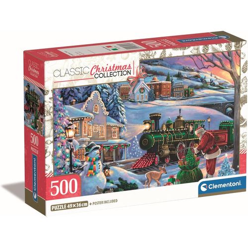 KASFL-Compact 500 Pièces-Le Train De Noël