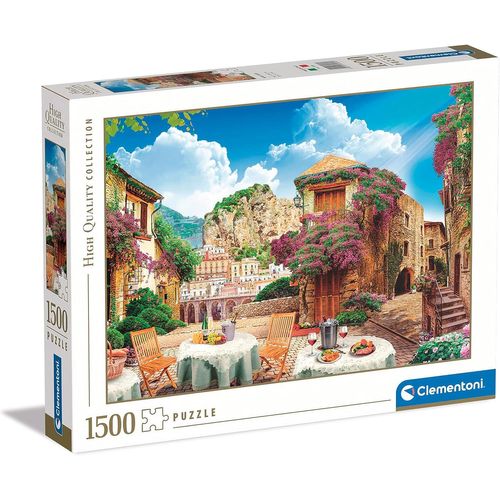 KASFL-Vue Italienne-Puzzle De 1500 Pièces-Jeu De Patience Et De Réflexion-Format Paysage-Image Net-59,2X84,3 Cm-À Partir De 10 Ans