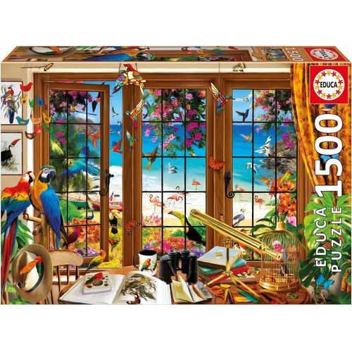 KASFL-Puzzle De 1500 Pièces Pour Adultes|Fenêtre D'Observateur|Dimensions : 85X60 Cm|À Partir De 14 Ans (20333)