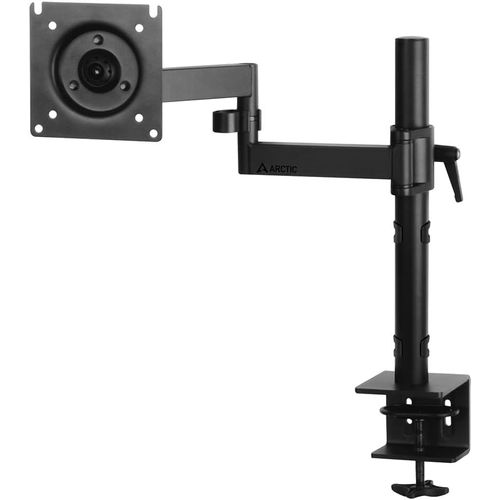 Support pour Un Seul écran jusqu'à 40¿/43¿ Ultrawide, Bras écran PC, inclinable, réglable en Hauteur, VESA 75x75/100x100 - Noir