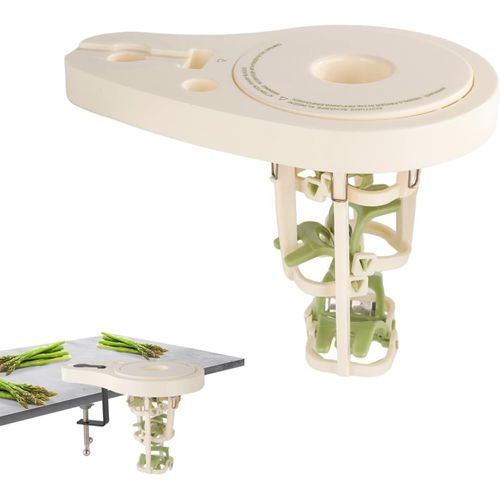 Éplucheur D'asperges En Acier Inoxydable Avec 6 Lames De Précision,Éplucheur,Éplucheur De Légumes,Éplucheur De Cuisine,Éplucheur