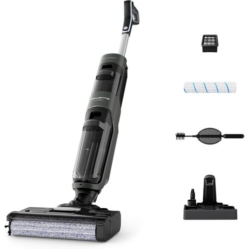 LETNERNY-X-Clean 4 Aspirateur Balai Laveur Sans Fil, Aspiration Et Lavage Puissant, Intelligent, Autonomie 50Min, Autonettoyage Gz5037Wo, Noir