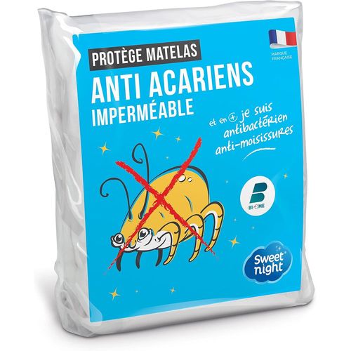 Tianyi-- Protège Matelas 120x200 Cm | Alèse Imperméable Et Anti Acariens | Molleton 100% Coton | Silencieux Et Respirant