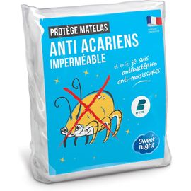 - Protège Matelas 160x200 Cm | Alèse Imperméable Et Anti Acariens | Molleton 100% Coton | Silencieux Et Respirant
