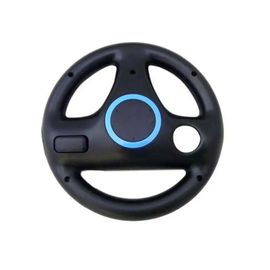 Poignée De Volant De Course Nintendo Wii,Manette De Jeu,Télécommande,Volant De Kart - Type Black