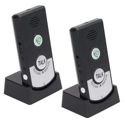 Interphone Radio, Système De Sonnette D'Interphone Sans Fil Bidirectionnel, Interphone Radio Intelligent Étanche, Interphone De Porte À Très Longue Portée