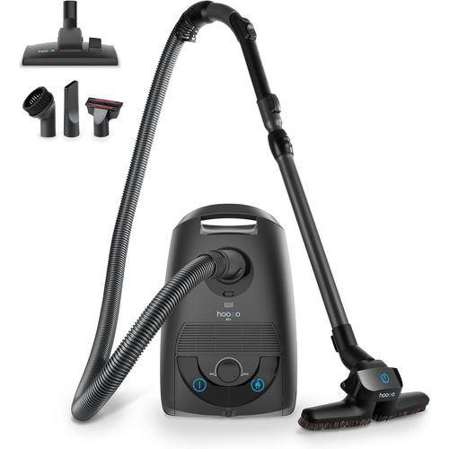 B3+ Graphite Avec Brosse De Sol Flipflop | Aspirateur Avec Sac | Puissance D'Aspiration Puissante De 850 W | Filtre Hepa 14 | Rayon De 11 M | Seulement 74 Db(A) | Capacité De 3 L