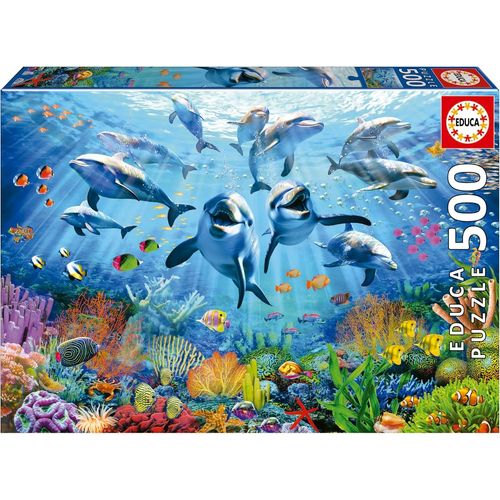 KASFL-Puzzle De 500 Pièces Pour Adultes|Fiesta Sous La Mer.Mesure: 48X34 Cm.À Partir De 11 Ans (19901)