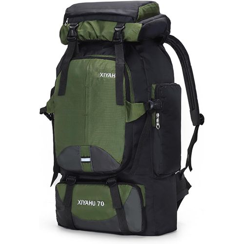 Gerg-Sac À Dos De Randonnée 70l Sac À Dos Pour Hommes Femmes Grand Sac À Dos Pour Voyage Camping Imperméable Sac À Dos Léger Pour L'extérieur Sacs De Voyage