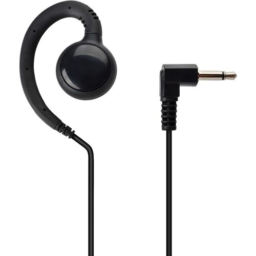 KALANKA-Oreillette 3,5 mm pour réception/écoute Uniquement, Haut-Parleur de sécurité en Forme de C, Micro avec Prises Audio 3,5 mm pour Radio Jambon, Talkie-walkie