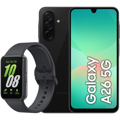 Smartphone SAMSUNG Pack A26 128Go 5G + Fit 3