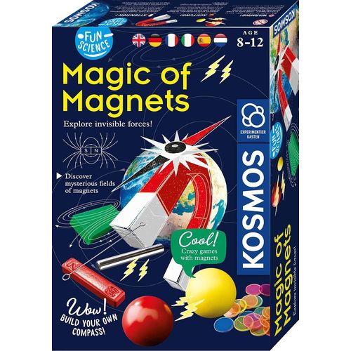 KAAQL-Thames&,7616595,Magic Of Magnets,Multi-Lingual Kit,Fun Science,Stem Experiment Kit,Ages 8+