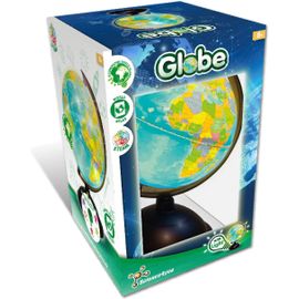 KAAQL-Globe Terrestre Lumineux Pour Enfants +8 Ans-Globe Et Atlas Geographique-Science Et Geographie Pour Enfants,Mapemonde En Anglais,Jeux Éducatifs Et 7 8 9 10 Ans