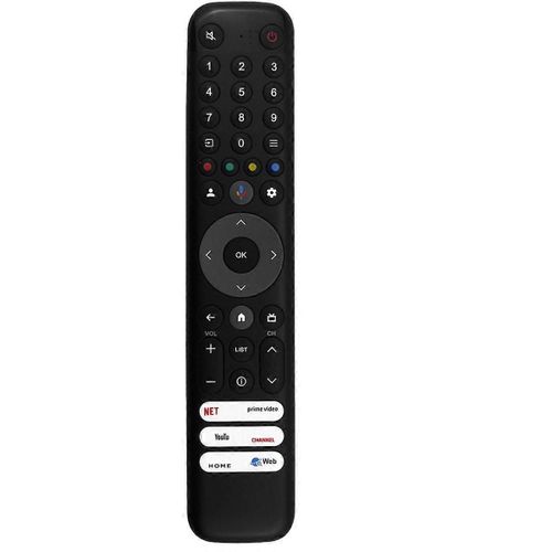 Telecommande de remplacement RC833 GUB1 pour televiseur intelligent TCL QLED 50 55 65 75C645 P745 C745 C845