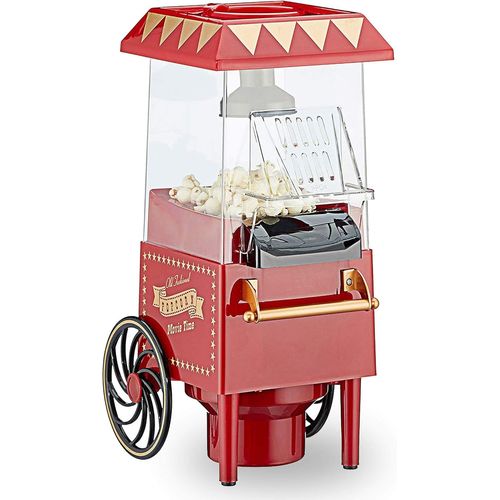 lbgwp60-Machine À Pop-Corn Rétro Avec Air Chaud Réduit Les Graisses, Sans Huile, Sans Graisse