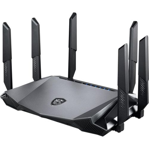 ytseazn-Radix Ax6600 Wifi 6 Routeur Gaming Tri-Bande-Wlan Rapide Jusqu'À 6600 Mbps(5Ghz,2.4Ghz Sans Fil),Priorité Ai Qos,Mu-Mimo,Beamforming,Wpa3,Wan/Lan 2.5G & 4XPorts Lan 1G
