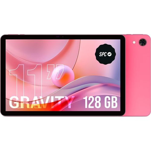 lbgwp60-Tablette 11 Pouces Hd Couleur Rose | Octa-Core, 4Gb De Ram Et 128Gb De Stockage Extensible | Batterie 7 Heures Avec Charge Inversée | Wifi Dual Band Et Android 14