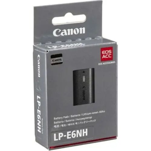Batterie LP-E6NH 2130mAh pour appareil photo Canon EOS R R5 R6 5D Mark IV III