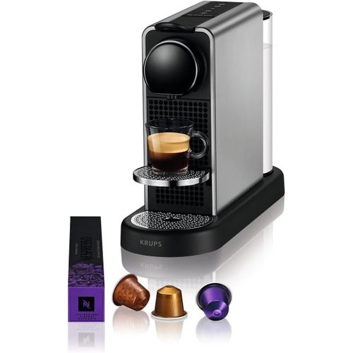 lbgwp60-Machine À Café Krups Citiz Platinum Titane Cafetière Dosettes Yy5077Fd