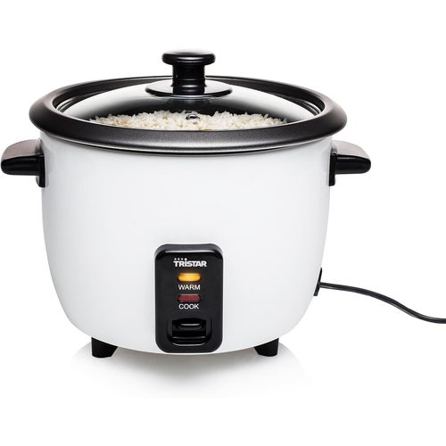 Cuiseur À Riz Rk-6117-0,6 Litre-Fonction De Maintien Au Chaud,300W,0.6L,18X18X18Cm,Noir,Blanc