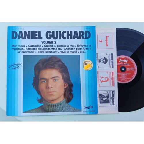 Lp 33 Tours Vinyle Daniel Guichard Mon Vieux