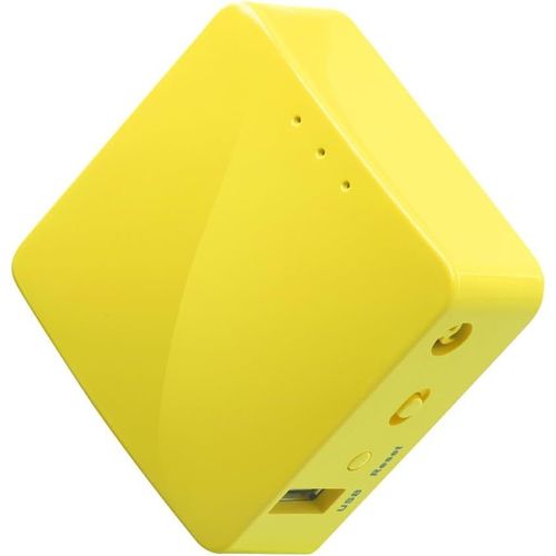 GL-MT300N-V2(Mango) Mini Travel Portable Wireless Pocket WiFi VPN Router - Access Point/Extender/WDS | OpenWrt | 2 Ethernet Ports | OpenVPN/Wireguard VPN | USB 2.0 | 128MB RAM