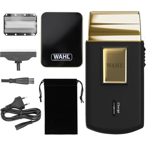 Lbgwp60-Travel Shaver Gold Edition - Rasoir Électrique Sans Fil Et Rechargeable Pour Hommes, Idéal Pour Les Voyages, Pour Couper Les Cheveux Et La Barbe, Compact Et Portable