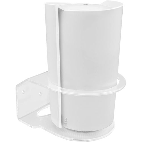 lbgwp60-Becemuru - Support Mural Stable En Acrylique Pour Système Deco X90,X95,Deco X50-5G,Deco X80-5G,X73,X73-Dsl - Avec Grille De Protection Pour Routeur Deco Triband Wifi 6