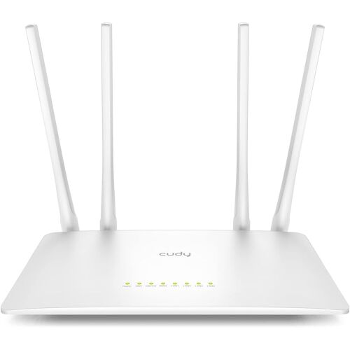 Routeur WiFi Intelligent AC1200, Extender WiFi, Point d'acces sans Fil, WISP, Routeur Internet sans Fil bi-Bande 5 GHz, LAN 10/100Mbps, Antennes 5 dBi, VPN, WiFi invite, Mode AP, WR1200