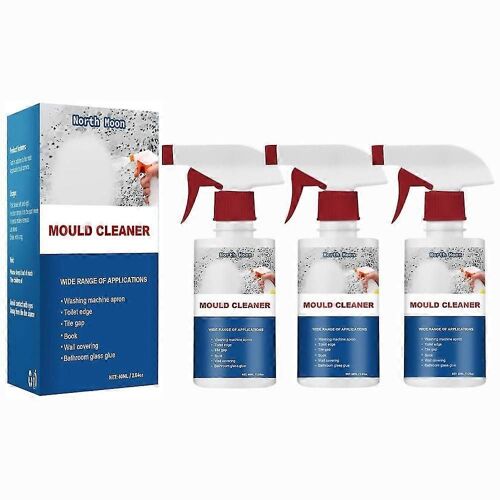 3pcs Multifonctionnel Meubles Enlèvement Sol Mur Nettoyant 60ml Nettoyant De Moisissure Domestique Salle De Salle De Salle De Bain Cuisine Carrelage Nettoyant Spray De Nettoyage