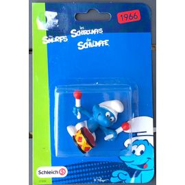Figurine Schtroumpf A La Batterie Schleich 2012, Bd, Bande Dessinée, Peyo