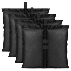 Pack De 4 Poids De Tente Sacs De Sable,Poids De Pied Lestés Robustes Poids De Jambe Pour Pieds Jambe Poteau Ancre Tente