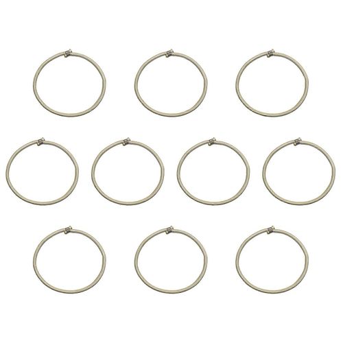 Lot De 10 Elastiques De Saut En Hauteur De 8 Mm Pour Trampoline, Sangles D'arrimage Avec Boucles En Aluminium