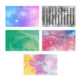 5pcs Kalimba 21 Touches Autocollant Pouce Piano Décalcomanies Clavier Instents Pièces Accessoires Pour Débutant